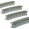 Kato 20121 N Scale UniTrack 315mm 12-3/8" Radius Curve 15-Degree (4 Pack)
