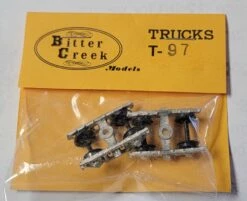 Bitter Creek T-97 HOn3 Trucks 1 Pair - NOS