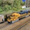 Kato N Scale EMD SD40-2 Mid Ex ATSF BNSF 1923 - Detailed Custom Painted