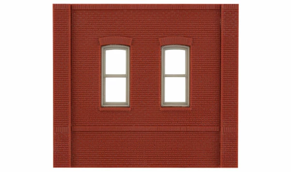 Woodland Scenics DPM 30133 HO Scale Dock Level Wall Sections - Rectangle Windows 4-Pack 1 Woodland Scenics DPM 30133 HO Scale Dock Level Wall Sections - Rectangle Windows 4-Pack