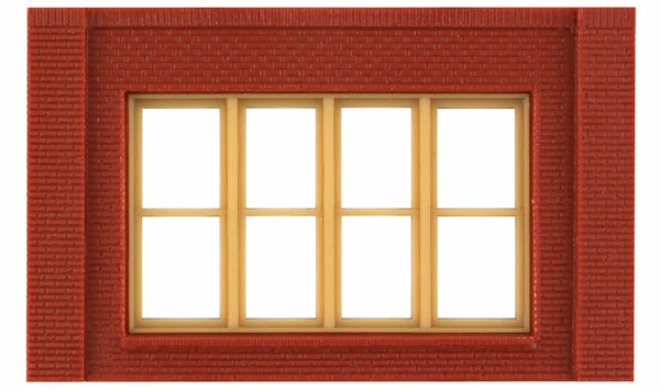 Woodland Scenics DPM 30147 HO Scale One Story Wall Sections - Victorian Windows 4-Pack 1 Woodland Scenics DPM 30147 HO Scale One Story Wall Sections - Victorian Windows 4-Pack