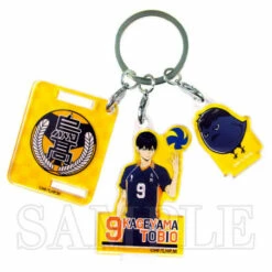 3 Charm Keychain Tobio Kageyama - Haikyu!!