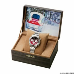 E6 Series Komachi Shinkansen 10th Anniversary Seiko Watch -Bandai Sales Store 500 type eva shinkansen seiko watch x evangelion 8