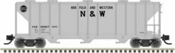 Atlas 50003311 N Scale PS 4000 Covered Hopper Norfolk & Western N&W 290558