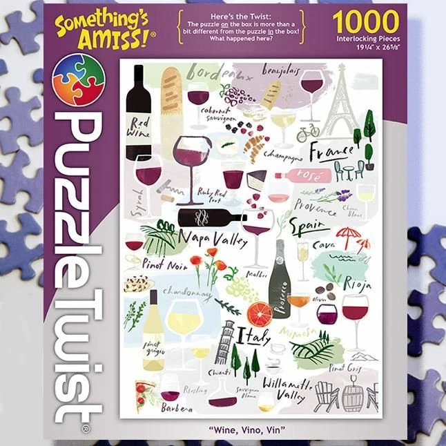 Other Wine, Vino, Vin 1000ct Puzzle 1 Other Wine, Vino, Vin 1000ct Puzzle