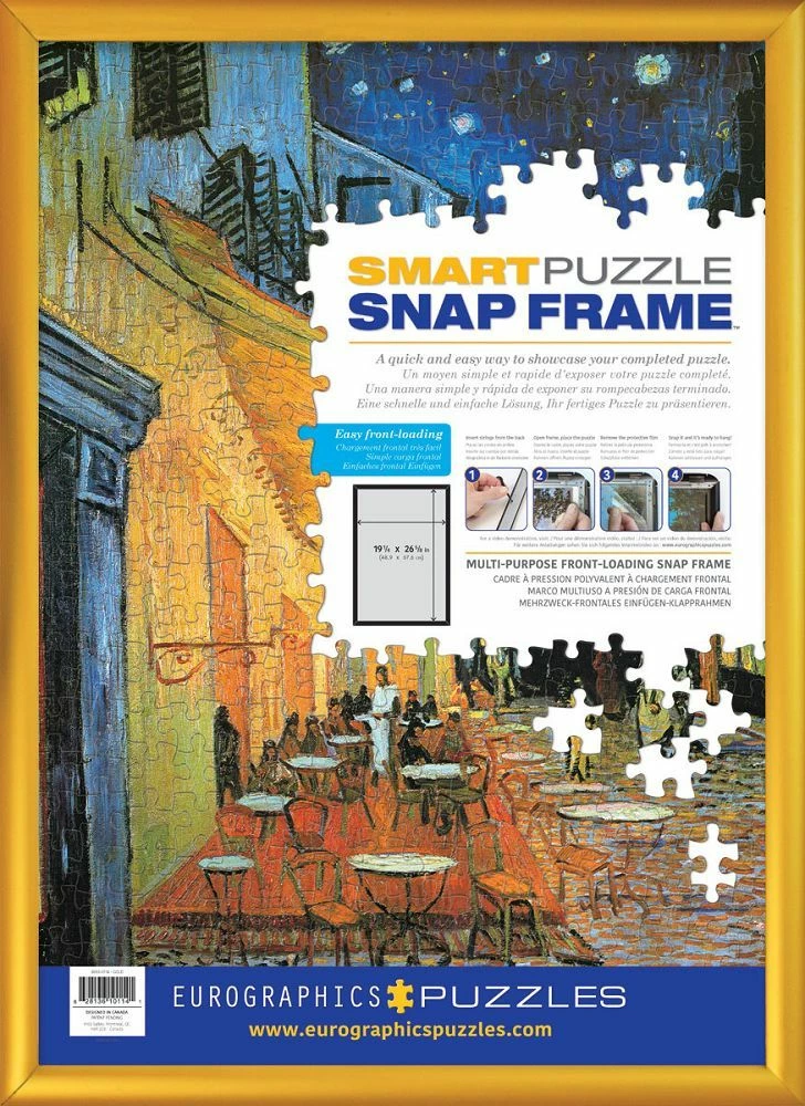 Smart Puzzle Snap Frame - Gold 1 Smart Puzzle Snap Frame - Gold
