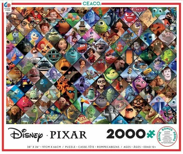 Disney/Pixar Pixar Clips 2000pc 1 Disney/Pixar Pixar Clips 2000pc