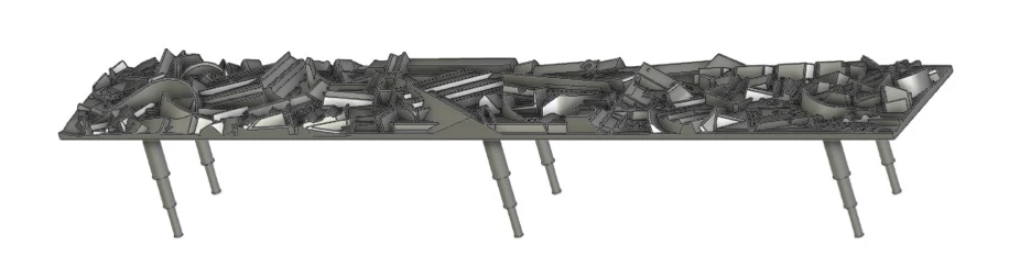 Athearn Genesis G76720 HO Scale NSC 6400 Gondola With Load Residco OFOX 1777 4 Athearn Genesis G76720 HO Scale NSC 6400 Gondola With Load Residco OFOX 1777 - Image 4