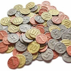 ASMODEE Generic Metal Coins (was Seafall Metal Coins)