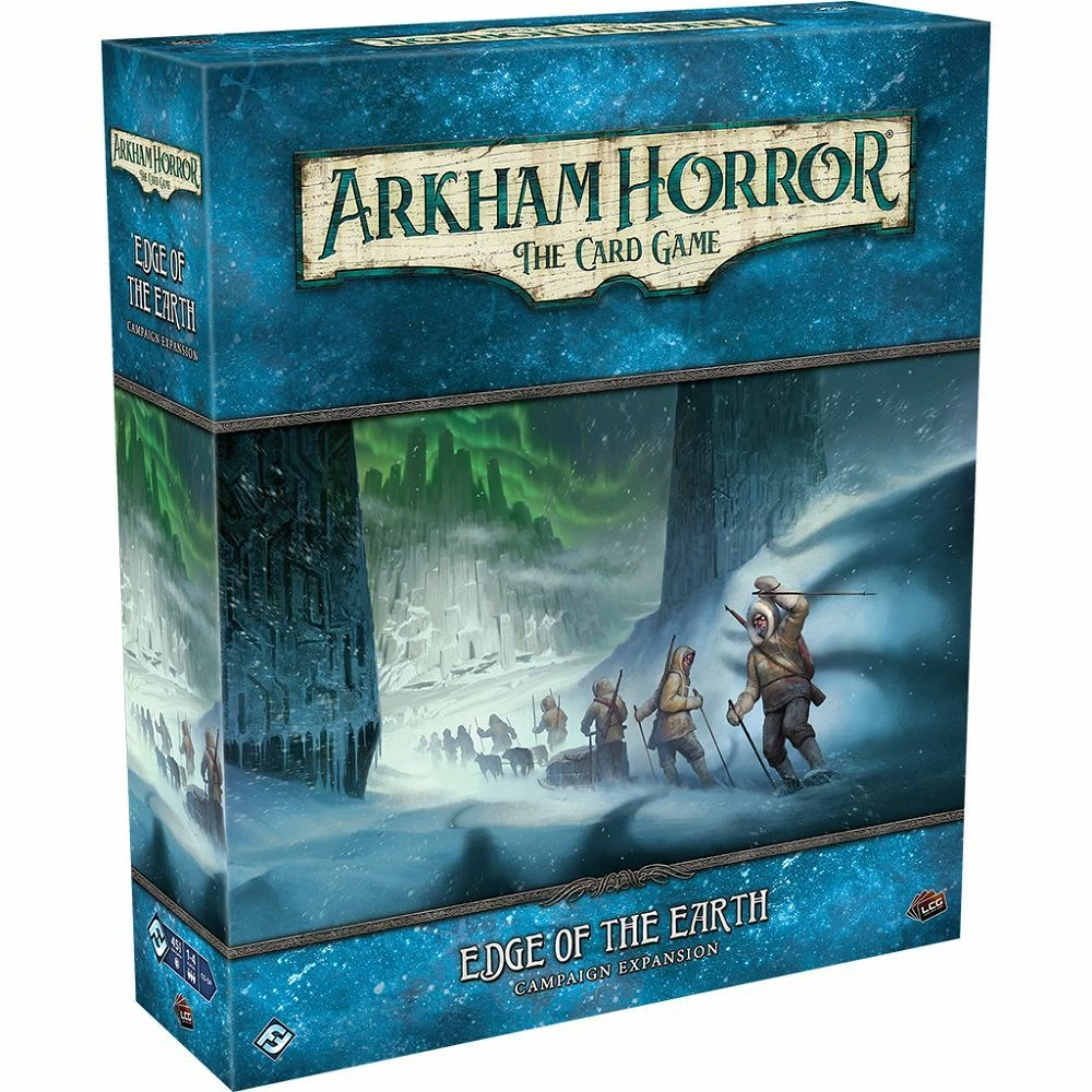 ASMODEE Arkham Horror The Card Game: At The Edge Of The Earth Campaign Expansion 1 ASMODEE Arkham Horror The Card Game: At The Edge Of The Earth Campaign Expansion