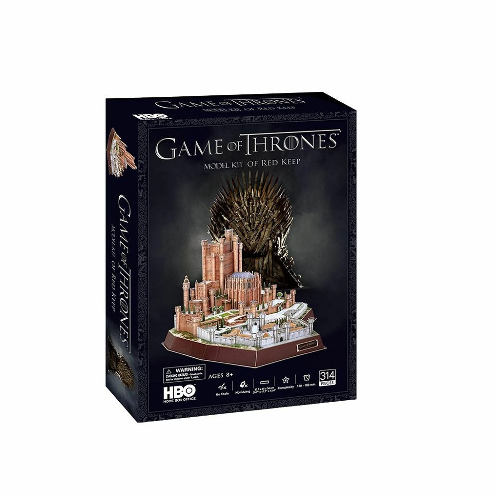 ASMODEE 4D Game Of Thrones Paper Red Keep Puzzle 1 ASMODEE 4D Game Of Thrones Paper Red Keep Puzzle
