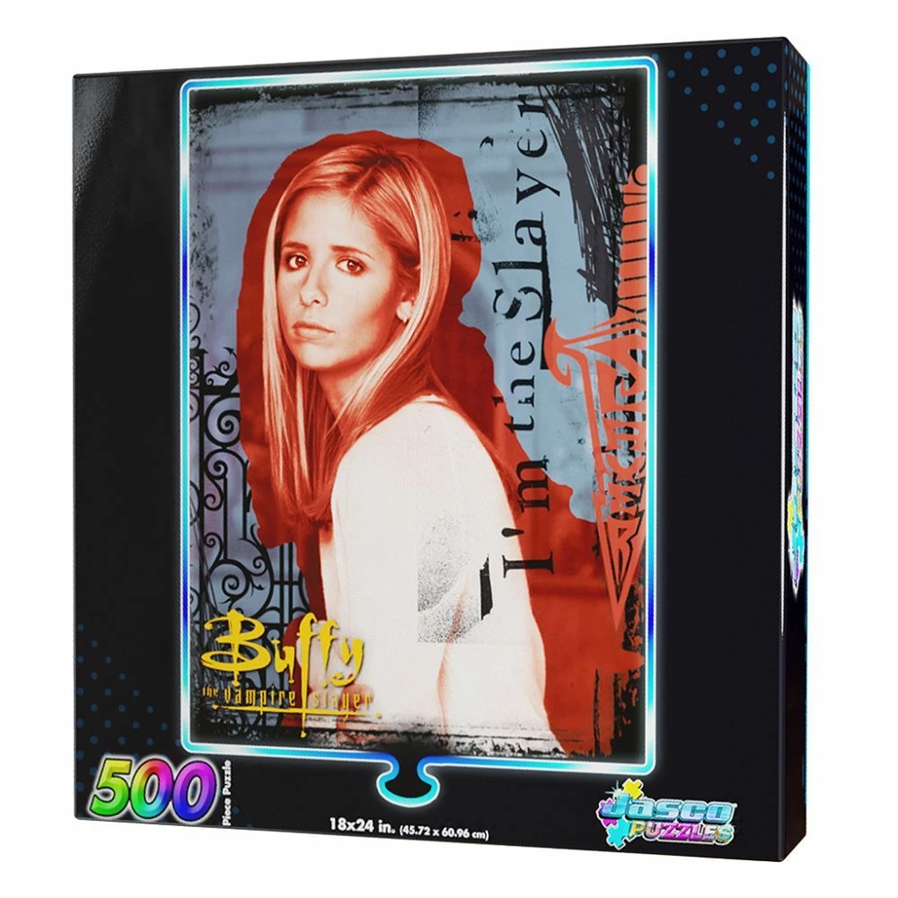 ASMODEE Buffy The Vampire Slayer Foil 500pc Puzzle - Slayer 1 ASMODEE Buffy The Vampire Slayer Foil 500pc Puzzle - Slayer