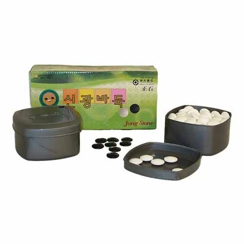 GO - 7mm Glass Bi-convex Stones With Bowls 1 GO - 7mm Glass Bi-convex Stones With Bowls