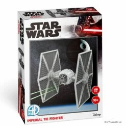 ASMODEE SW Tie Fighter LN Paper Model