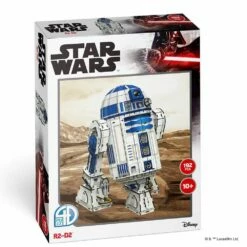 ASMODEE 4D Star Wars R2D2 Paper Model
