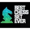 Best Chess Set Ever Black/Natural Dual Board