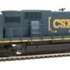 Walthers Mainline 910-9706 HO Scale EMD SD60M Diesel Locomotive CSX 8757