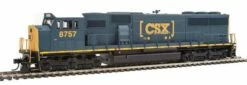 Walthers Mainline 910-9706 HO Scale EMD SD60M Diesel Locomotive CSX 8757