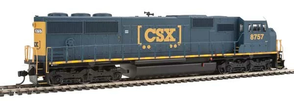 Walthers Mainline 910-9706 HO Scale EMD SD60M Diesel Locomotive CSX 8757 2 Walthers Mainline 910-9706 HO Scale EMD SD60M Diesel Locomotive CSX 8757 - Image 2