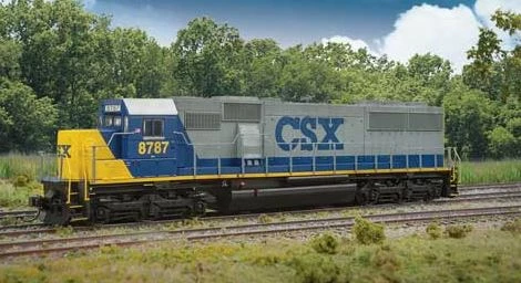 Walthers Mainline 910-9755 HO Scale EMD SD60 Diesel Locomotive CSX 8787 1 Walthers Mainline 910-9755 HO Scale EMD SD60 Diesel Locomotive CSX 8787