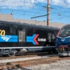 Kato 101-788S N Scale Siemens ALC-42 Charger And 3 Cars Set Amtrak 302 W/ DCC Sound (No Track/Power)