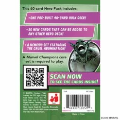 ASMODEE Marvel Champions LCG: Hulk Hero Pack -Bandai Sales Store MC09en image1 2000