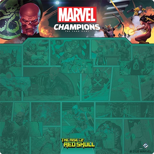 ASMODEE Marvel Champions Living Card Game: GameMat Rise Of Red Skull 1 ASMODEE Marvel Champions Living Card Game: GameMat Rise Of Red Skull