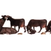 Woodland Scenics A1955 HO Scale Figures - Black Angus Cows