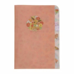 A4 Clear File 5 Pockets Fleur De Coquelicot Pokemon Center