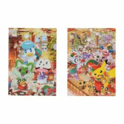 A4 Clear Files Set Of 2 Christmas Toy Factory Pokemon Center
