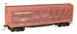 Accurail 47212 HO Scale 40' Wood Stock Car Kit Union Pacific UP - NOS