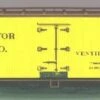 Accurail 4813 HO Scale 40' Wood Reefer Kit Erie - NOS