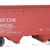 Accurail 7722 HO Scale 50 Ton Offset Side Twin Hopper Kit SOO Line - NOS