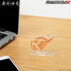 Bandai Acrylic Logo Display EX Asticassia School Of Technology Mobile Suit Gundam: The Witch From Mercury