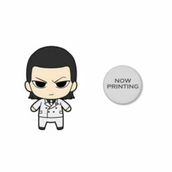 KADOKAWA Akira Nishikiyama Yakuza Like A Dragon Kiwami Plushie And Tin Badge Set -Bandai Sales Store akira nishikiyama yakuza like a dragon kiwami plushie and tin badge set 1