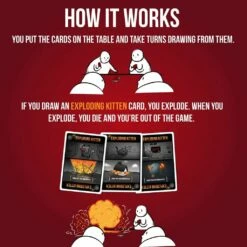 EXPLODING KITTENS 12 EXPLODING KITTENS -Bandai Sales Store alliance games exploding kittens 2