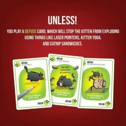 EXPLODING KITTENS 13 EXPLODING KITTENS -Bandai Sales Store alliance games exploding kittens 3
