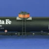 American Limited Models 1815 HO Scale GATC Welded Tank Car Santa Fe (Orange Journal Oil) ATSF 98001
