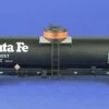 American Limited Models 1816 HO Scale GATC Welded Tank Car Santa Fe (Orange Journal Oil) ATSF 98057