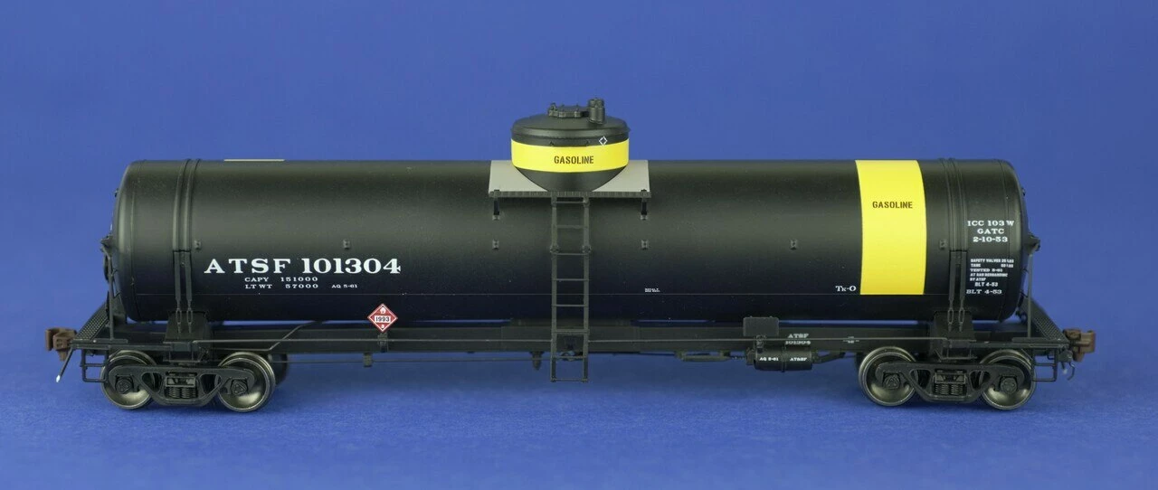 American Limited Models 1839 HO Scale GATC Tank Car Santa Fe (Gasoline) 101304 1 American Limited Models 1839 HO Scale GATC Tank Car Santa Fe (Gasoline) 101304