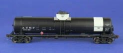 American Limited Models 1846 HO Scale GATC Welded Tank Car Santa Fe (White/Diesel) ATSF 101142