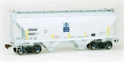 American Limited Models 2019 HO Scale Trinity 3281 2-Bay Covered Hopper "DJ Joseph" Holcim GNAX 2627