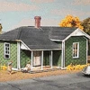 American Model Builders 151 HO Scale Old Man Dan's House Laser Kit