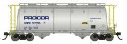 Rapido Trains 72004A HO Scale Procor 3000cuft Aluminum Hopper "Handrail & Worldmark" UNPX Car #4