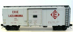 Aristo Craft 46018 G Scale 40' Steel Boxcar Erie Lackawanna EL - NOS