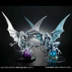 MegaHouse ART WORKS MONSTERS "Yu-Gi-Oh! Duel Monsters" Blue-Eyes White Dragon -Holographic Edition- Figure -Bandai Sales Store art works monsters yu gi oh duel monsters blue eyes white dragon holographic edition figure 5