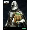 Kotobukiya ARTFX + Mandalorian & The Child (Grogu) With Beskar Armor Figure