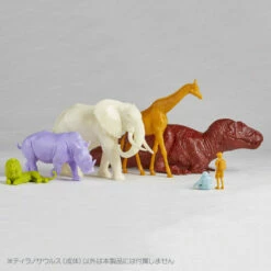 ARTPLA Researchers & Tyrannosaurus Set 1/35 Plastic Model -Bandai Sales Store artpla researchers tyrannosaurus set 135 plastic model 3