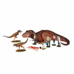 ARTPLA Researchers & Tyrannosaurus Set 1/35 Plastic Model -Bandai Sales Store artpla researchers tyrannosaurus set 135 plastic model 4