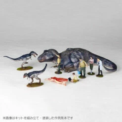 ARTPLA Researchers & Tyrannosaurus Set 1/35 Plastic Model -Bandai Sales Store artpla researchers tyrannosaurus set 135 plastic model 5